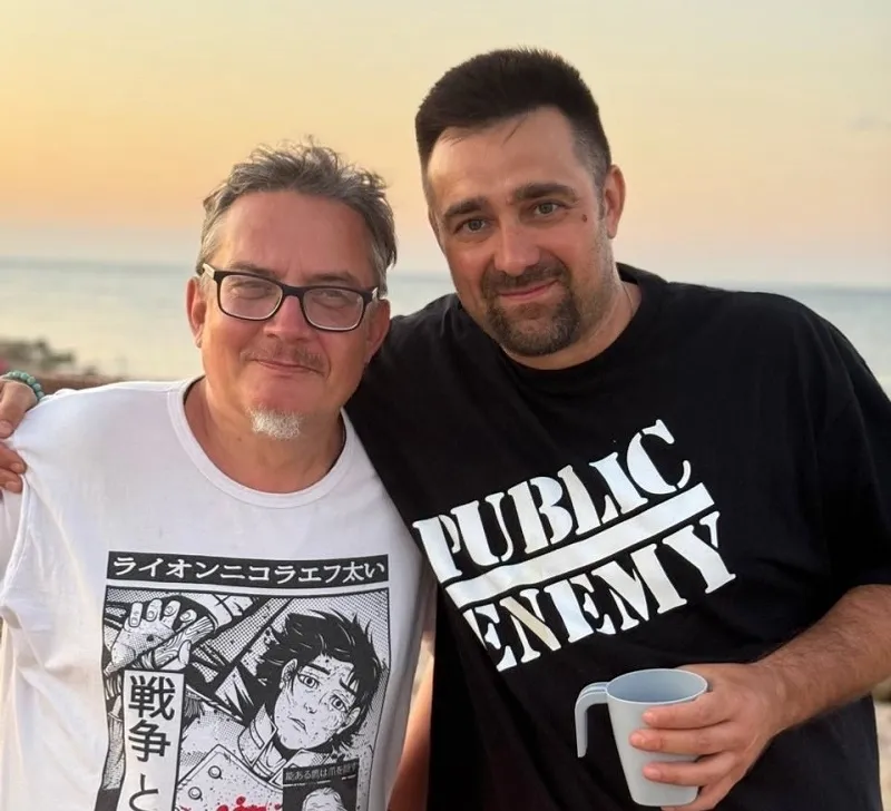 Михаил Гундарин и Платон Беседин