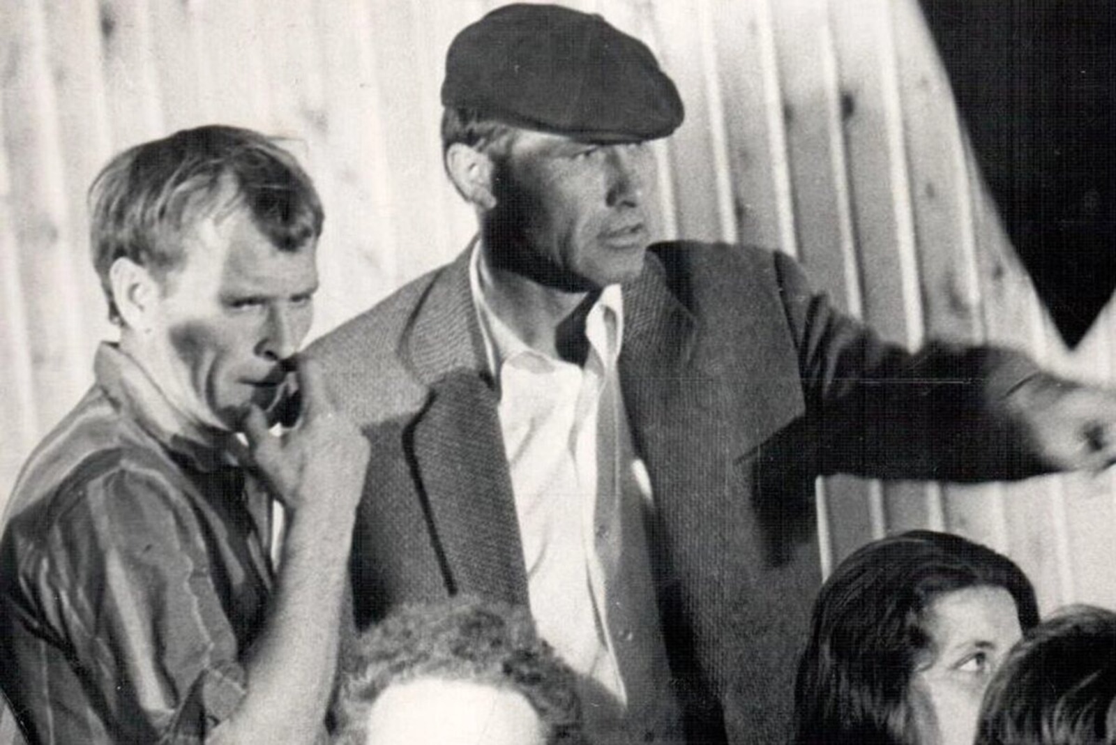 C Шукшиным на съёмках "Калины красной". Фото: из фондов Музея-квартиры В. И. Белова