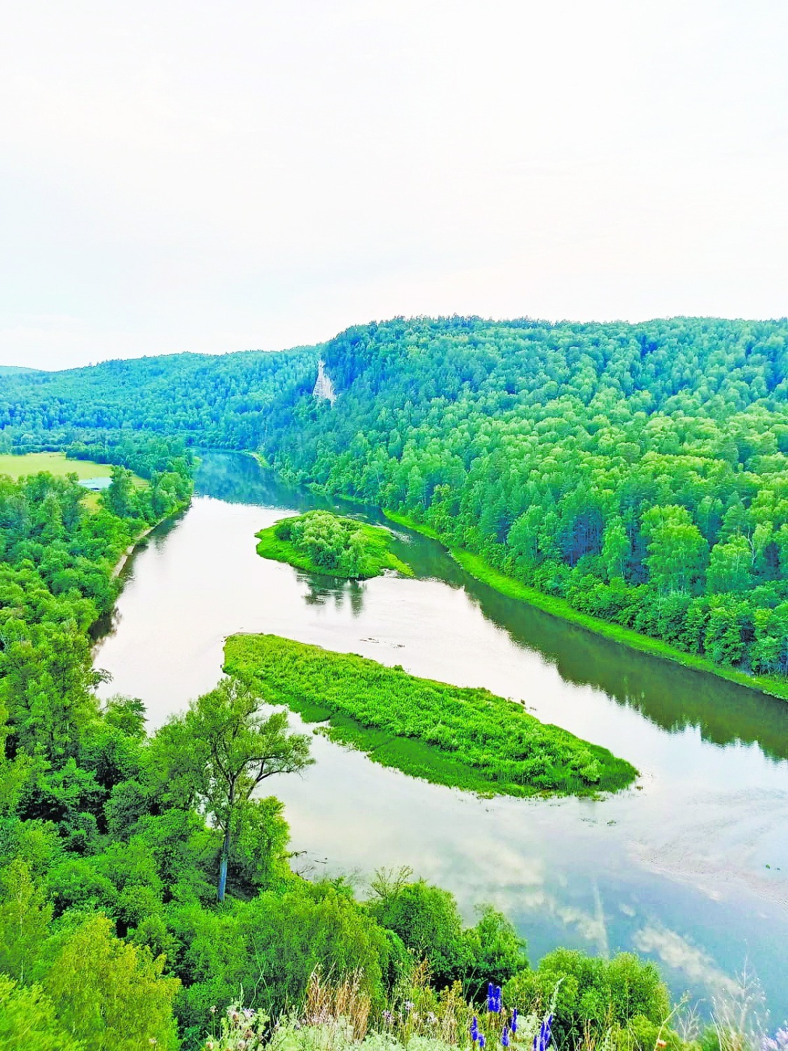 фото из архива автора Река Юрюзань – жемчужина Южного Урала.