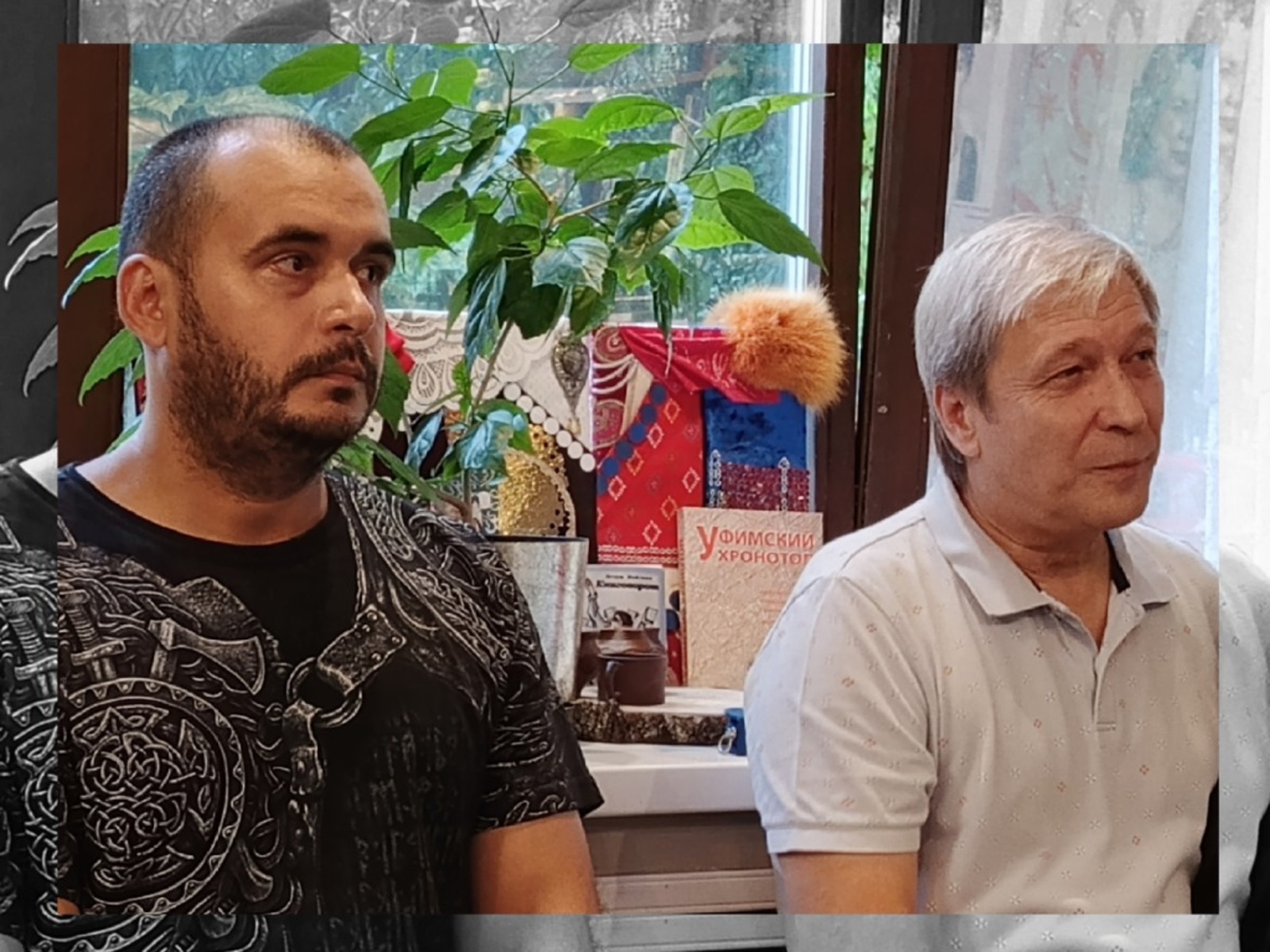 Художники Роман Сайфуллин и Владимир Рябцев