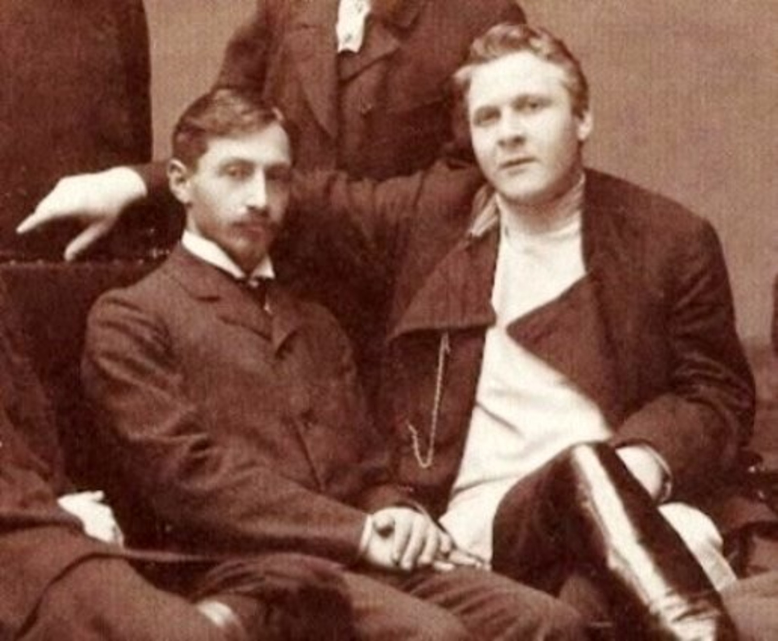 Иван Бунин и Федор Шаляпин