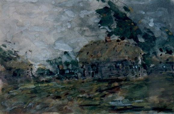 «У порога». Б. Ф. Рыбченков (1899-1994)