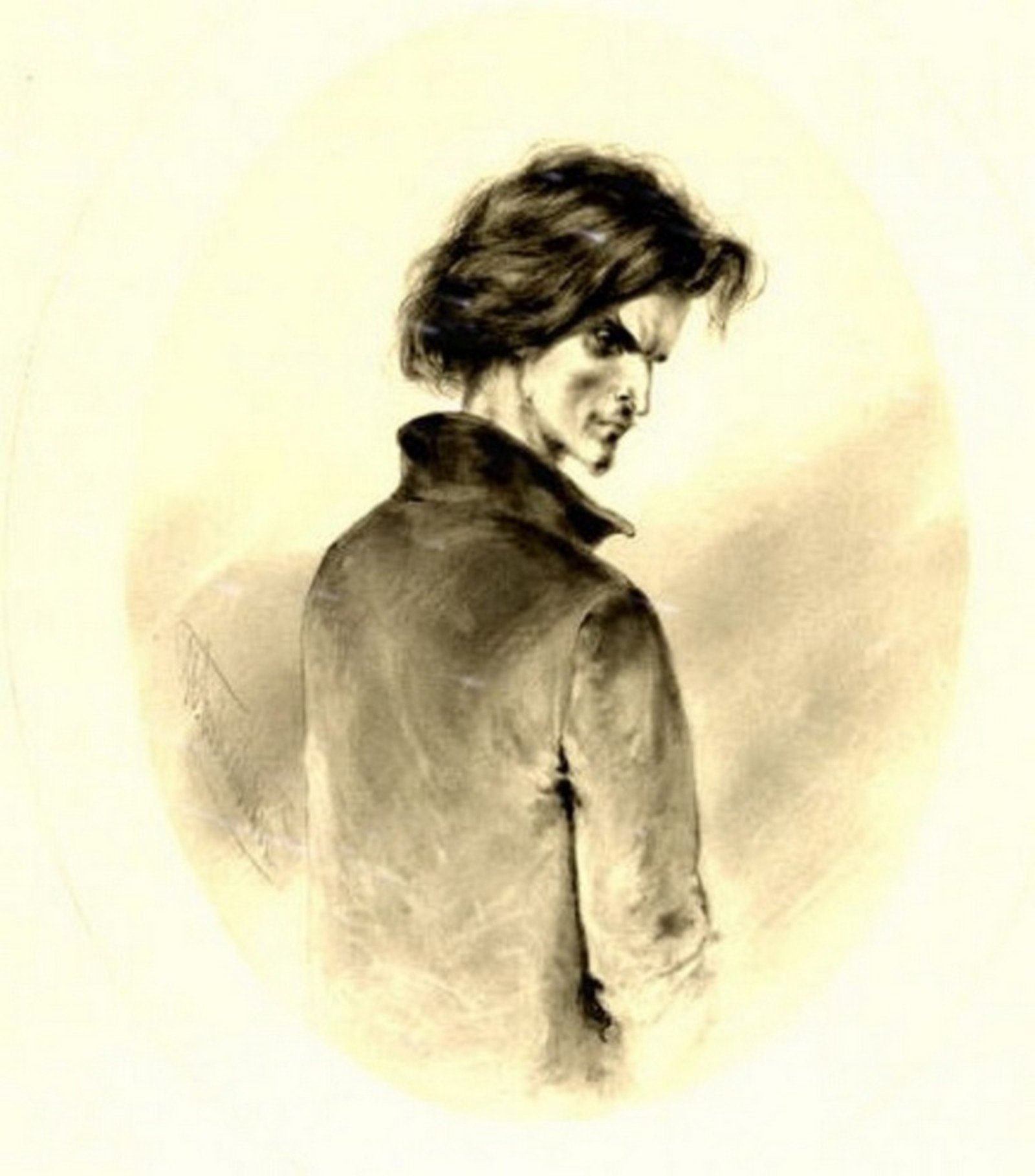 Иллюстрация: Пётр Михайлович Боклевский (1816–1897) к роману "Преступление и наказание"