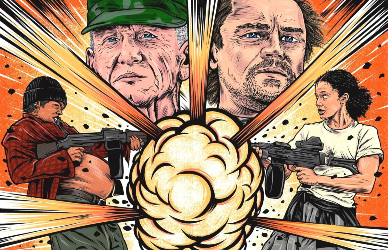 «Битва за битвой» One battle after another, 2025. Боевик, триллер, драма, криминал. Реж.: Пол Томас Андерсон