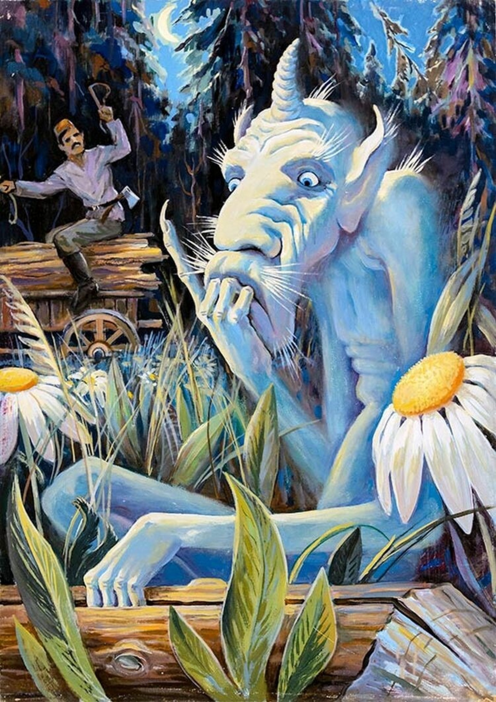 "Шурале". Художник: Рауф Ахметгараев.