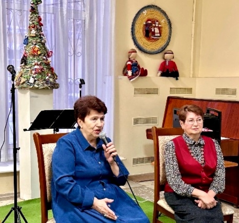 Фото автора и Ольги Журавлёвой