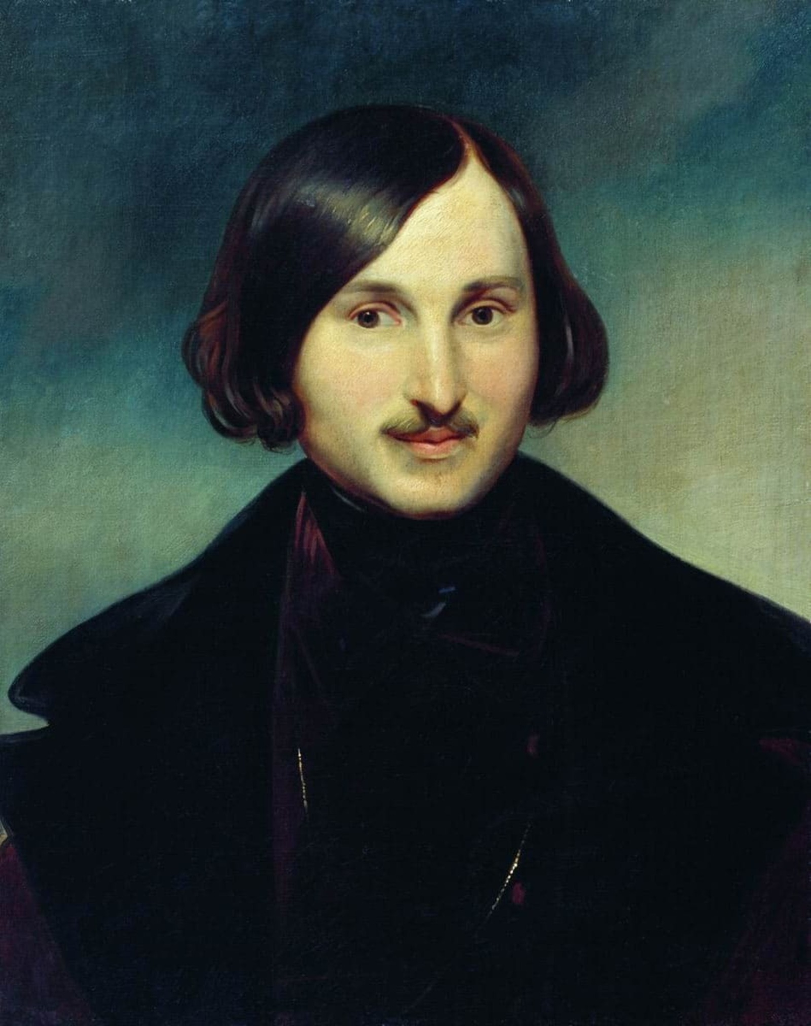 Портрет Н.В. Гоголя. Фёдор Антонович Моллер. 1841