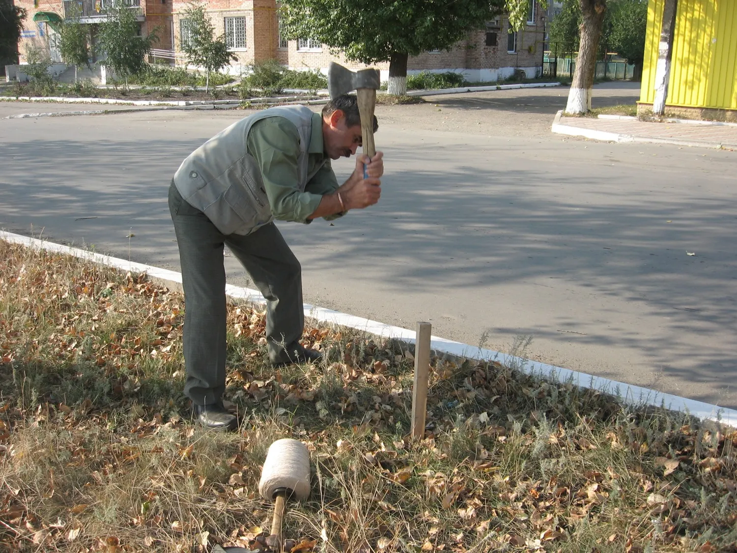 Создание Сквера Памяти башкирским конникам
